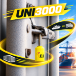 Photo montrant le scellé pour container UNI3000 - sei injection